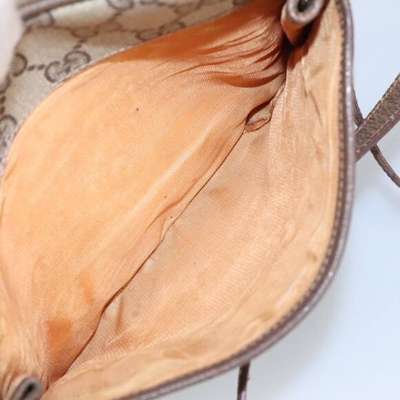 Gucci Gg Supreme Shoulder Bag Pvc Beige #156740G21B - Picture 12 of 15